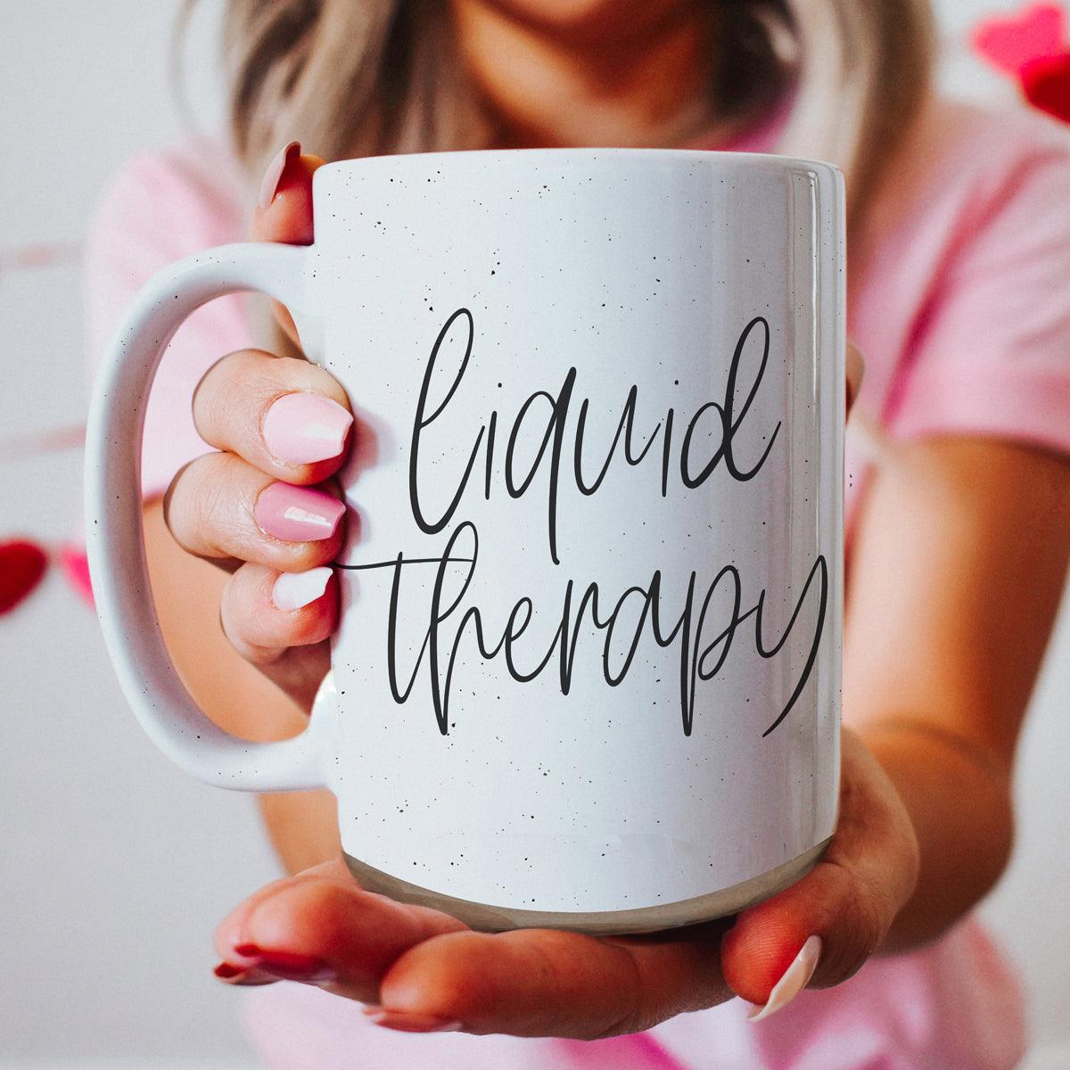 Liquid Therapy 16oz Double Wall Ceramic Mug