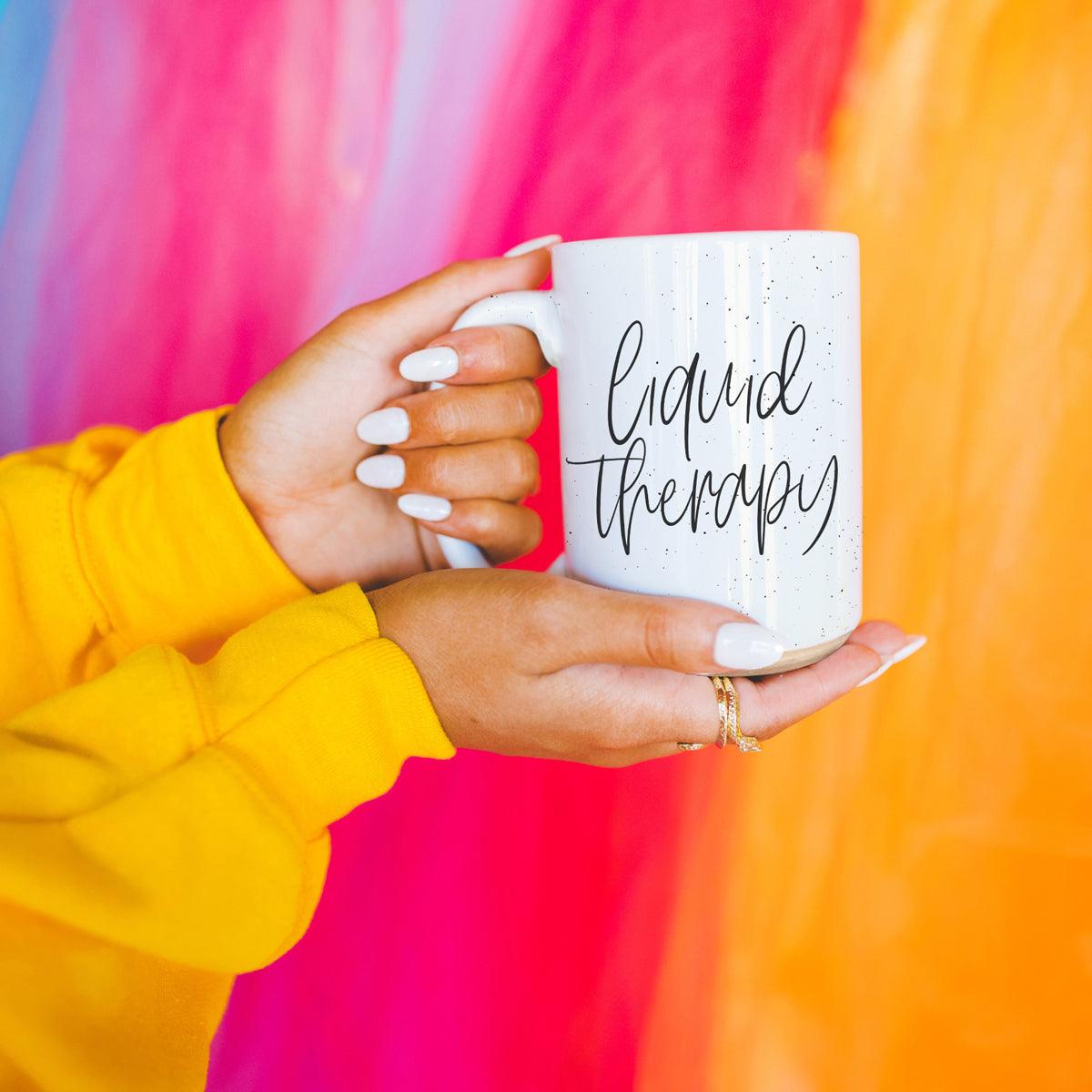 Liquid Therapy 16oz Double Wall Ceramic Mug