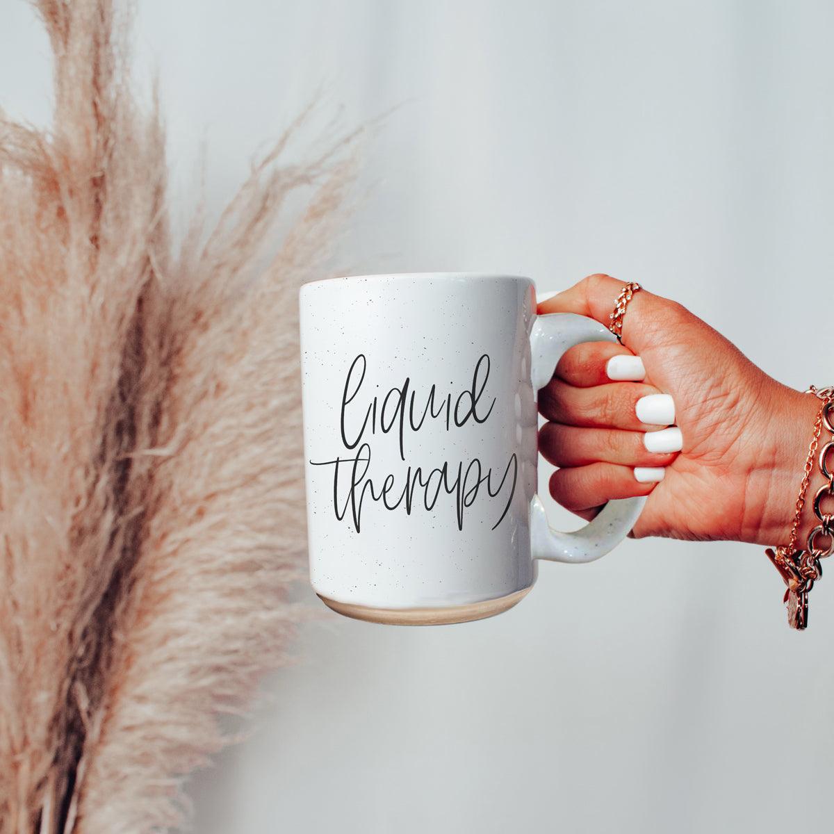 Liquid Therapy 16oz Double Wall Ceramic Mug