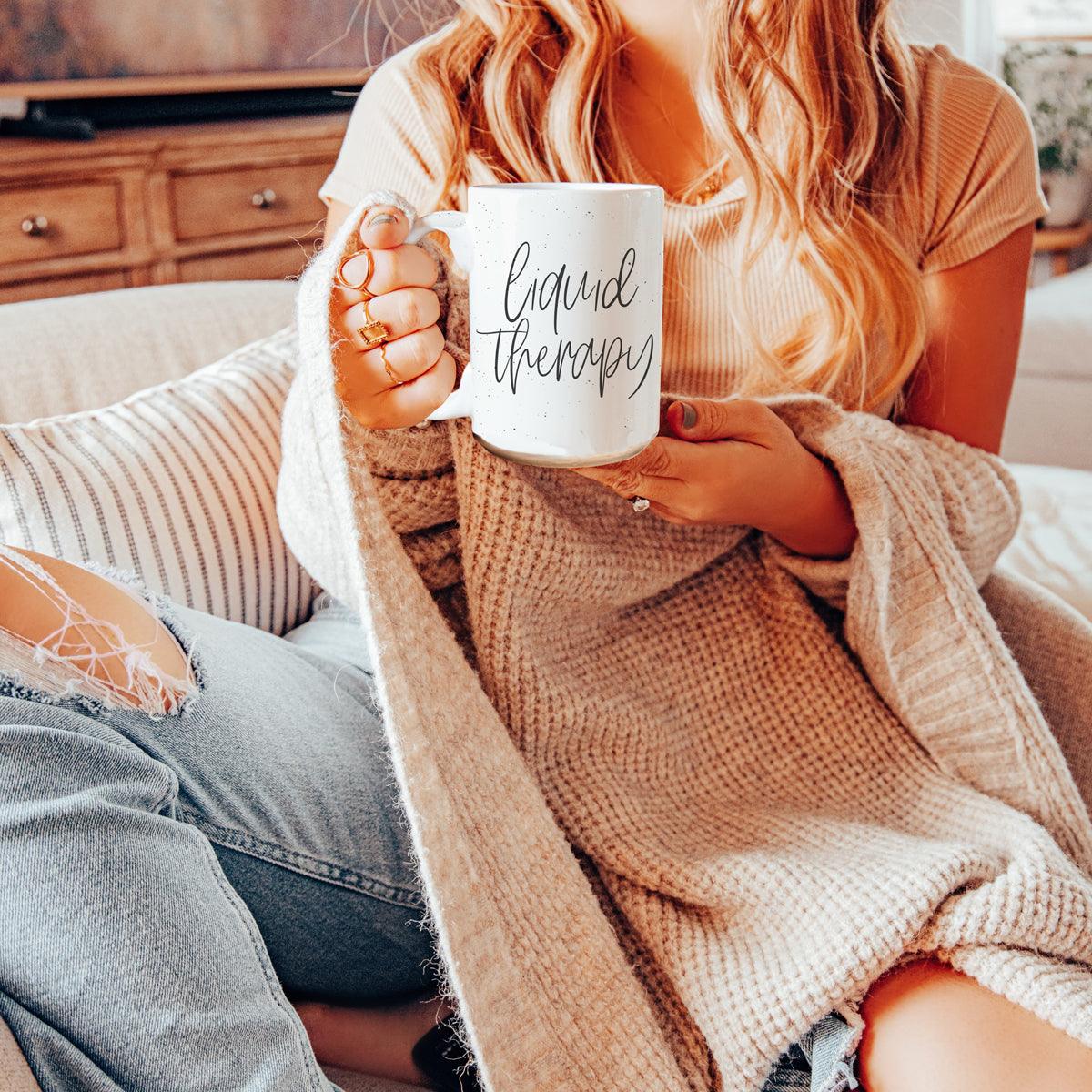Liquid Therapy 16oz Double Wall Ceramic Mug