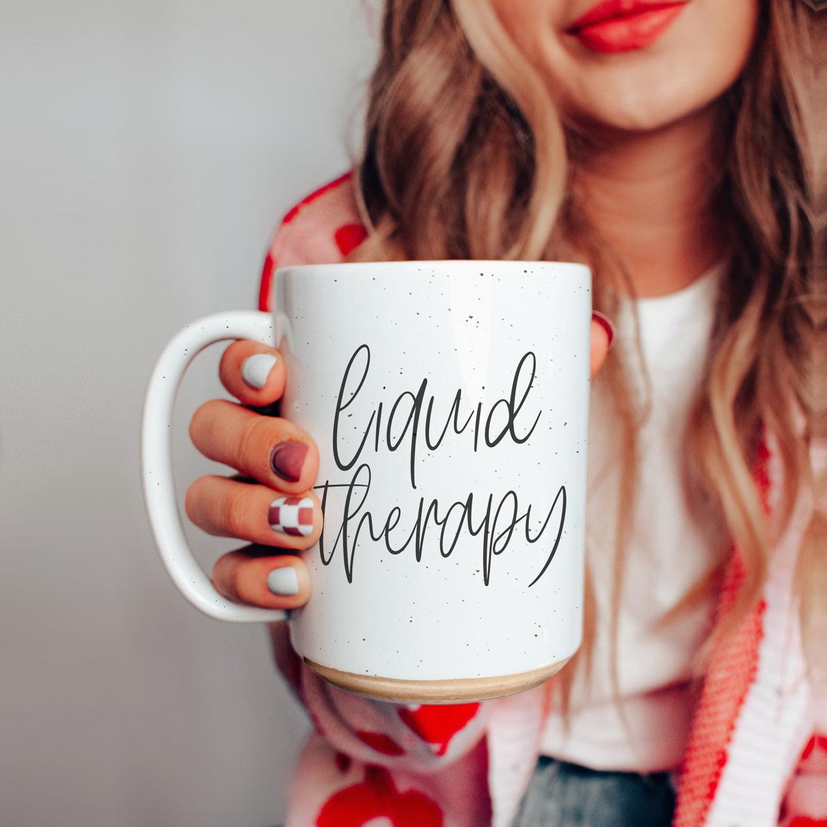 Liquid Therapy 16oz Double Wall Ceramic Mug