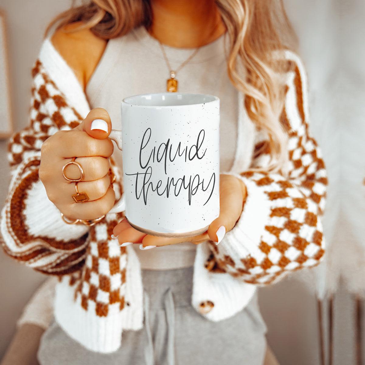 Liquid Therapy 16oz Double Wall Ceramic Mug