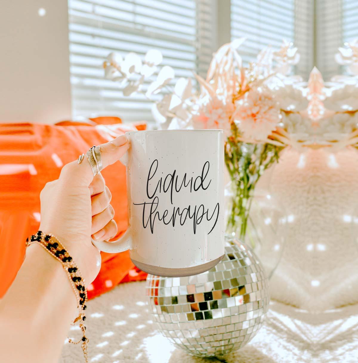 Liquid Therapy 16oz Double Wall Ceramic Mug