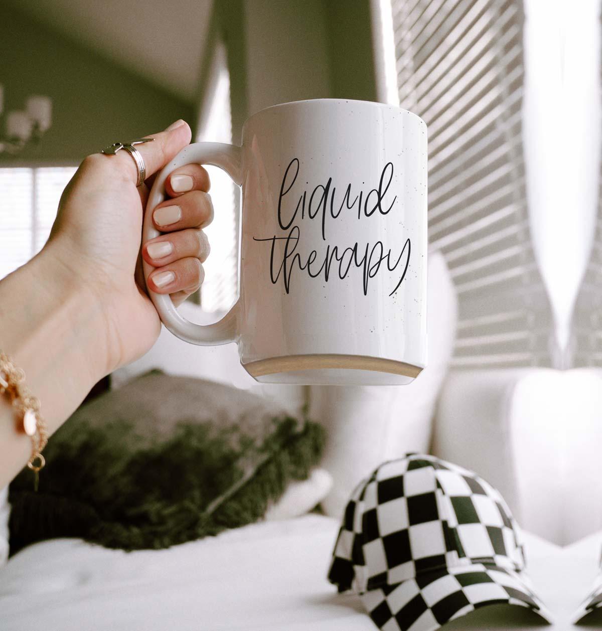 Liquid Therapy 16oz Double Wall Ceramic Mug