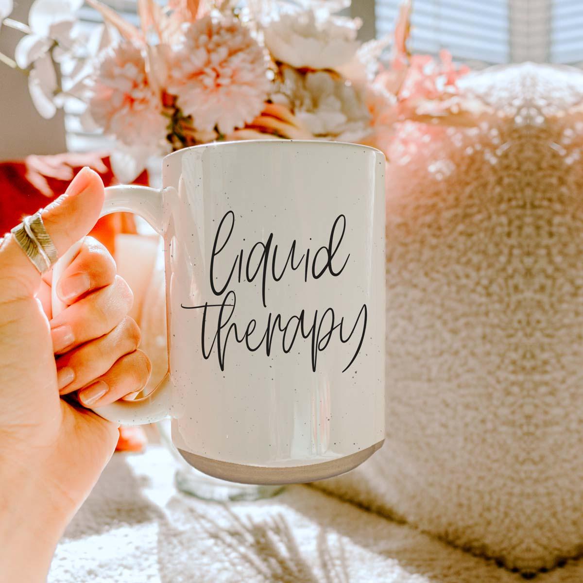 Liquid Therapy 16oz Double Wall Ceramic Mug