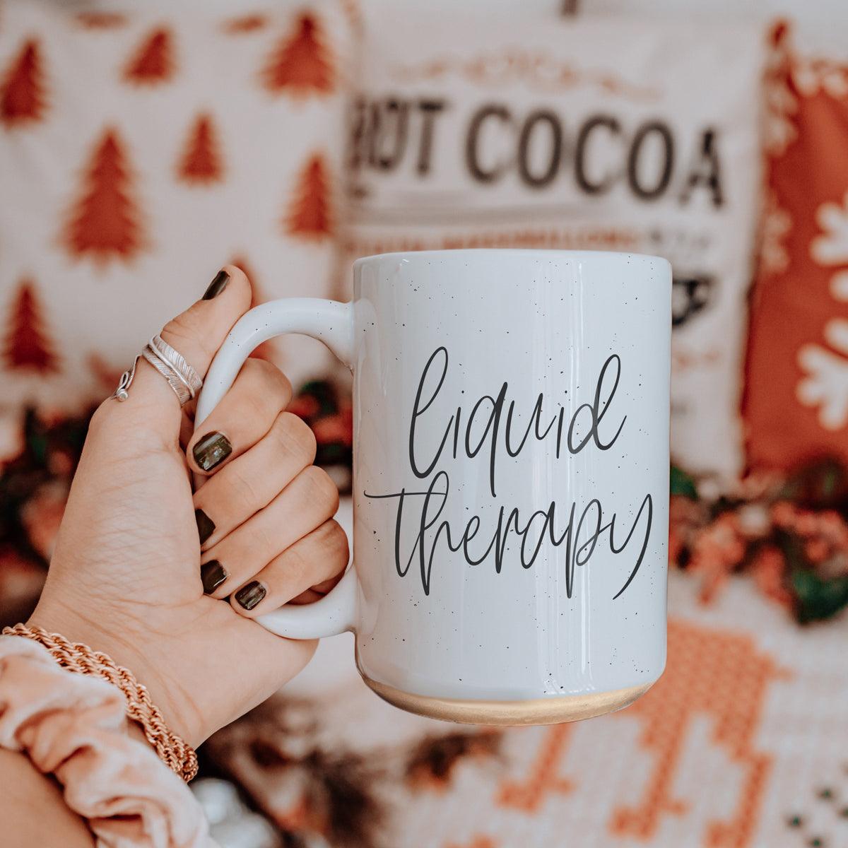 Liquid Therapy 16oz Double Wall Ceramic Mug