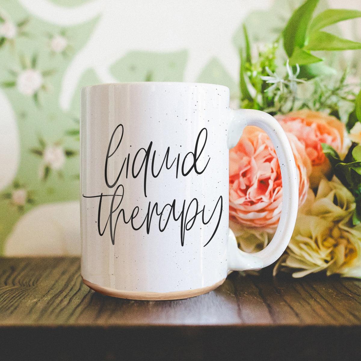 Liquid Therapy 16oz Double Wall Ceramic Mug