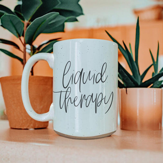 Liquid Therapy 16oz Double Wall Ceramic Mug
