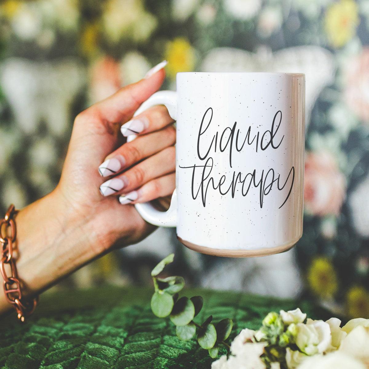 Liquid Therapy 16oz Double Wall Ceramic Mug