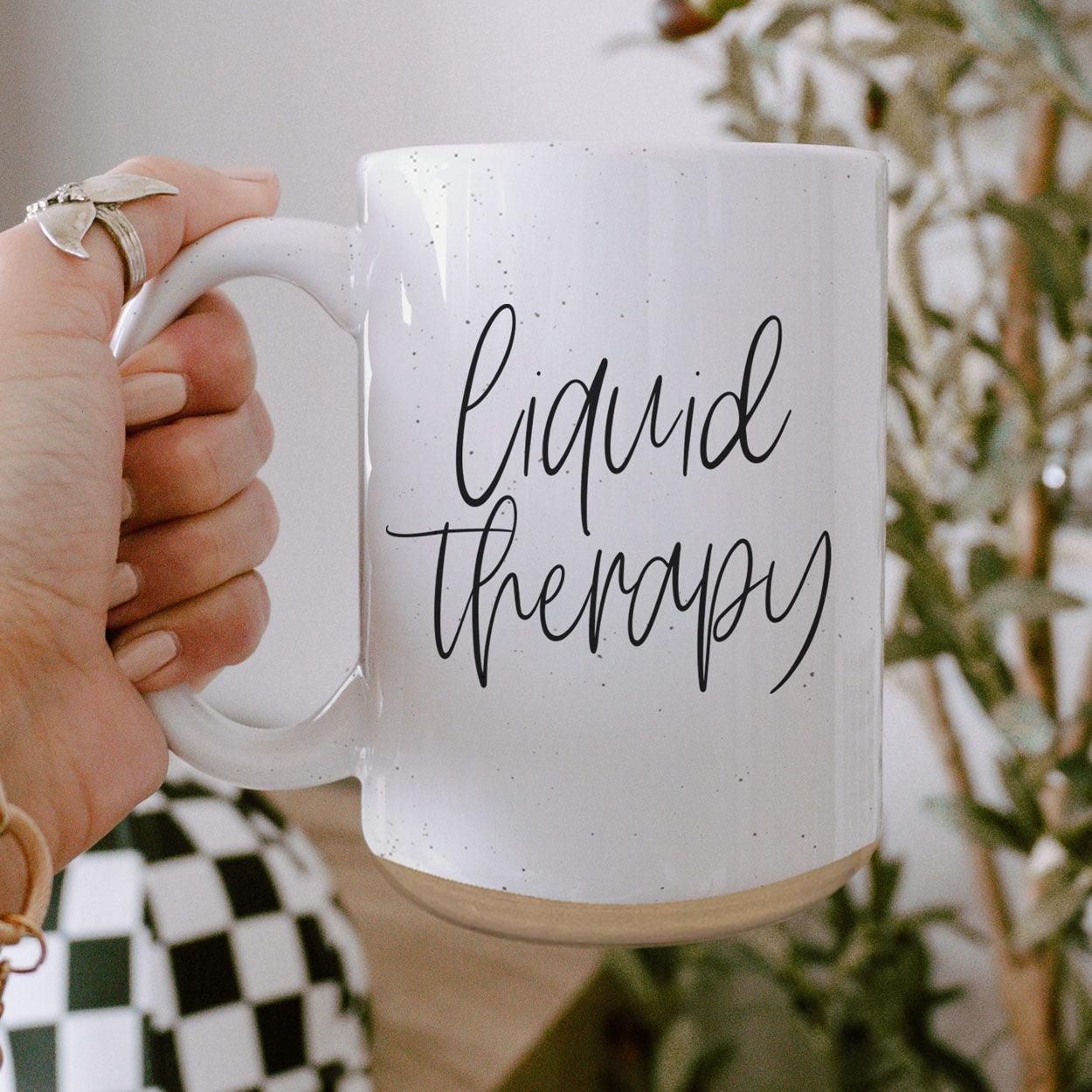 Liquid Therapy 16oz Double Wall Ceramic Mug