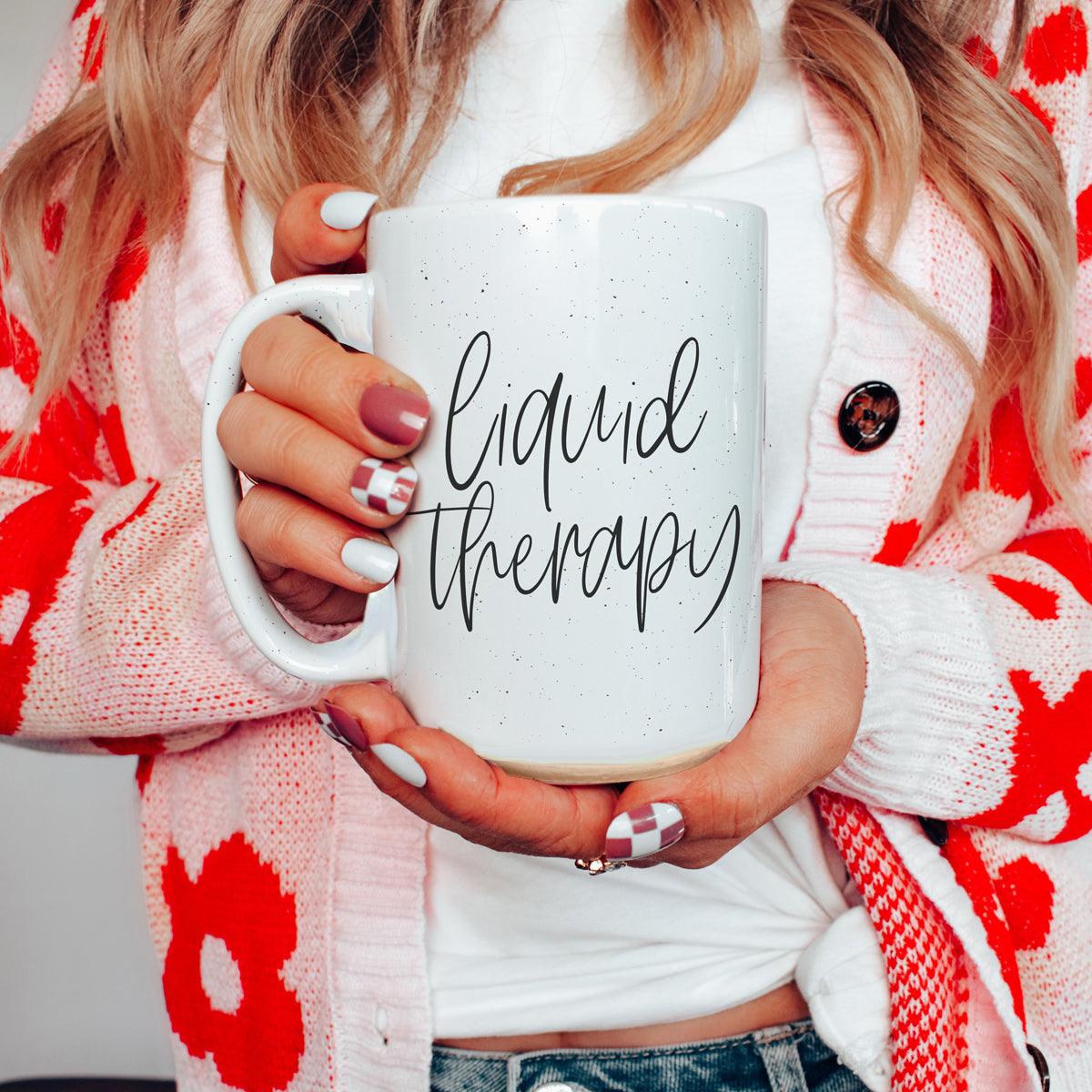 Liquid Therapy 16oz Double Wall Ceramic Mug