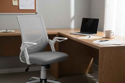 Mesh Home Office Desk Chair - Real Office Photo