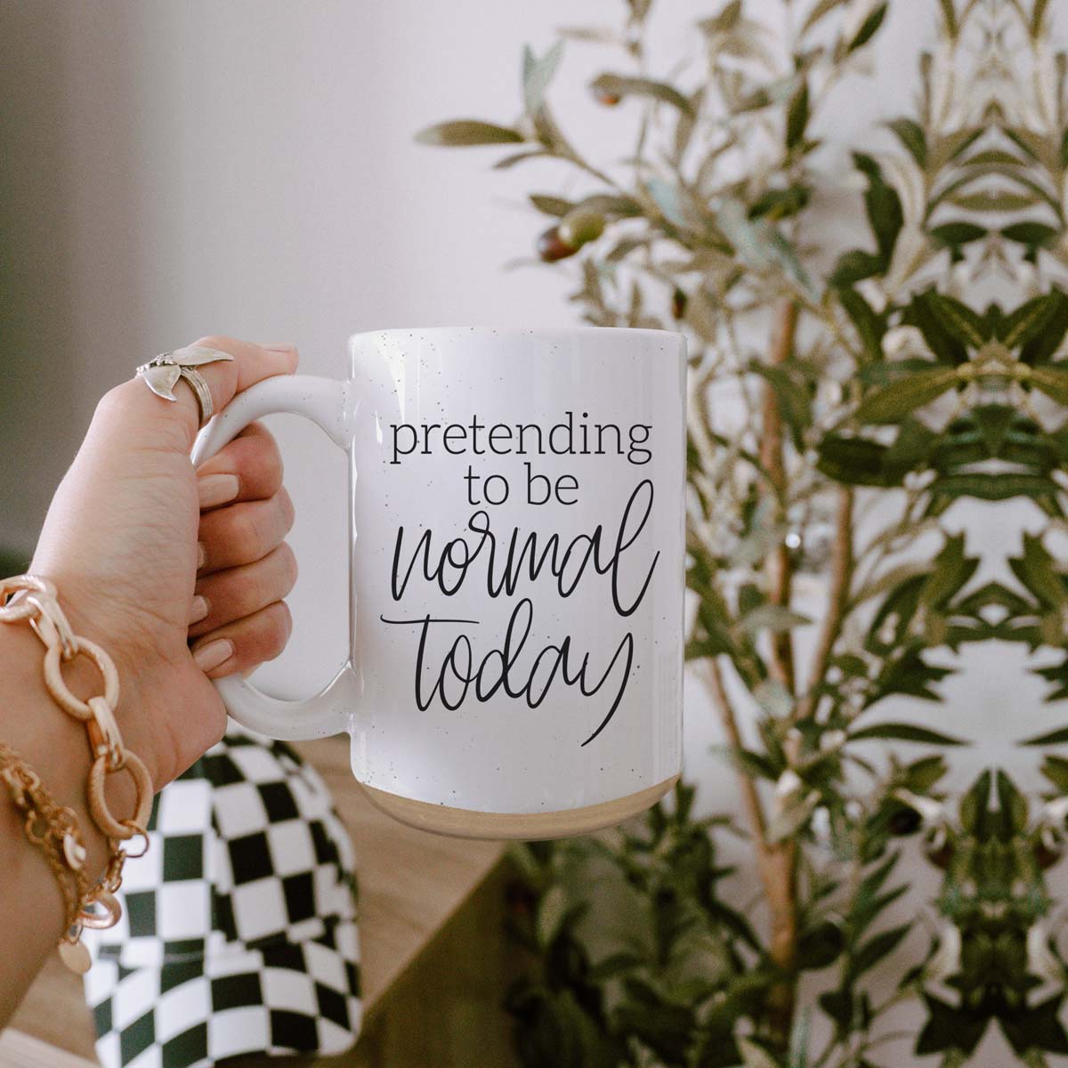 Pretending to be Normal Today 16oz Ceramic Mug