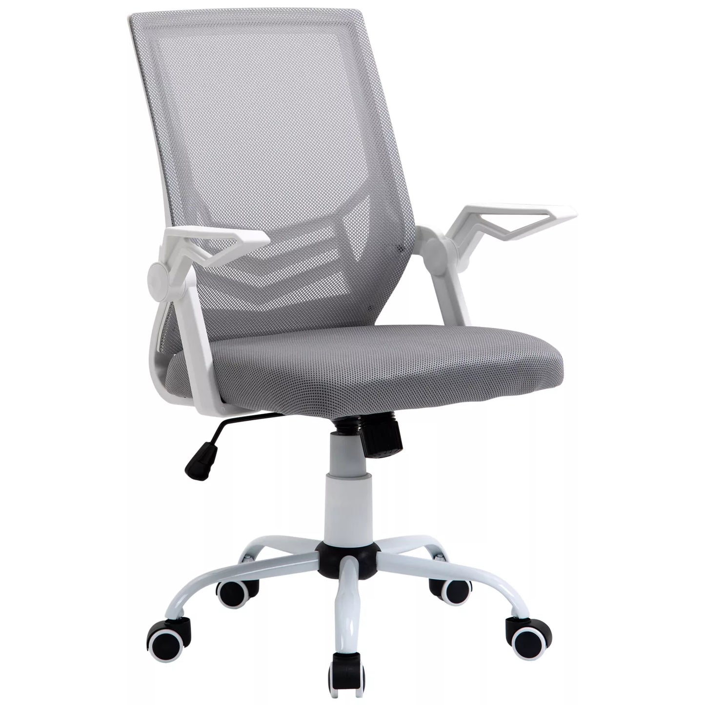 Mesh Home Office Desk Chair - Ergonomic with Lumbar Support