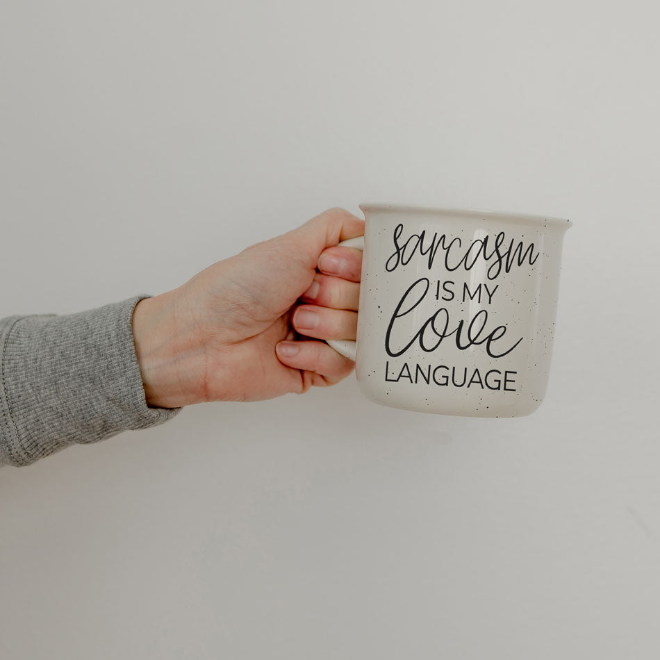 Sarcasm Is My Love Language 14oz Ceramic Mug