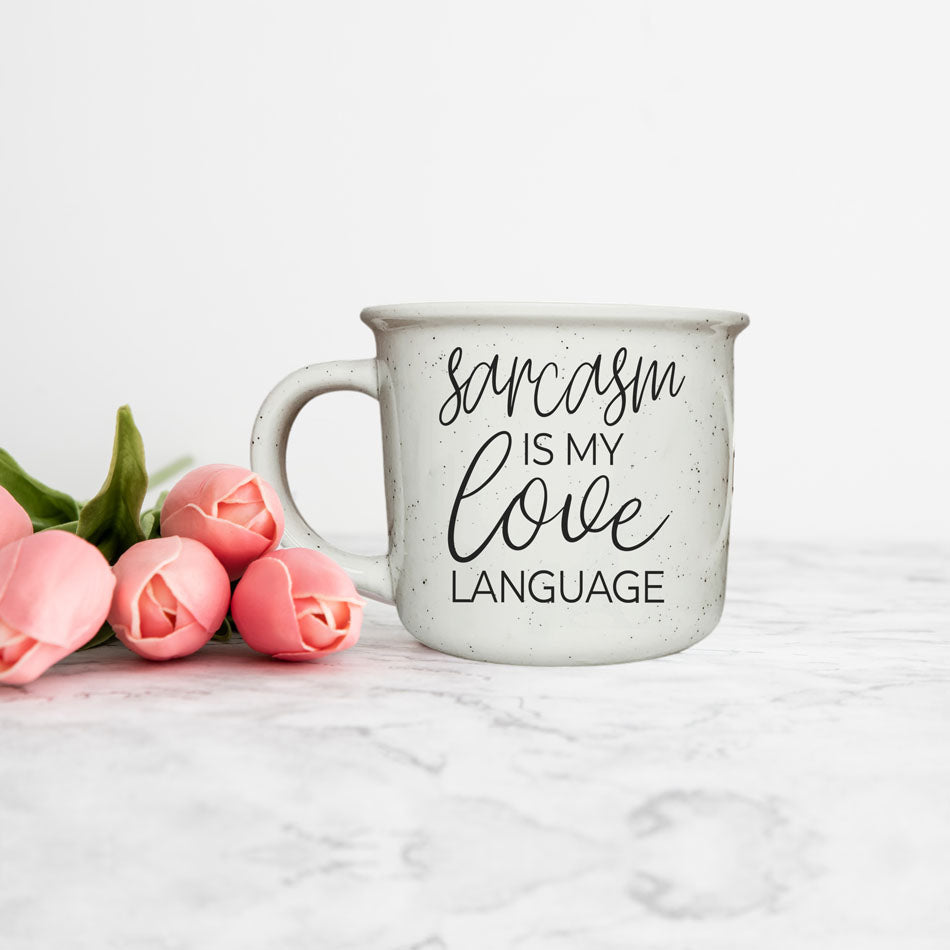 Sarcasm Is My Love Language 14oz Ceramic Mug