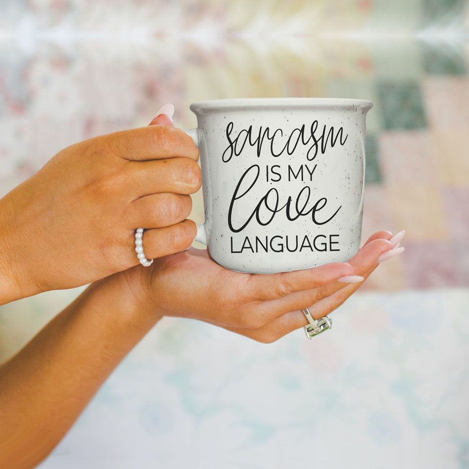Sarcasm Is My Love Language 14oz Ceramic Mug