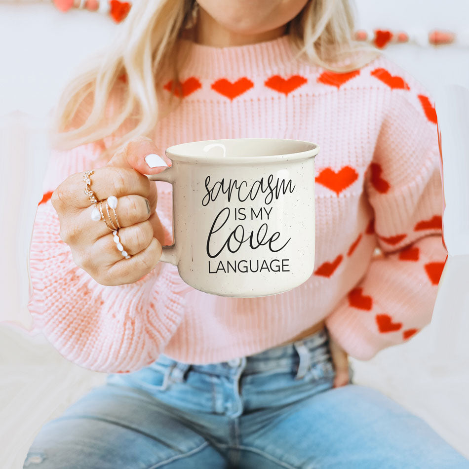 Sarcasm Is My Love Language 14oz Ceramic Mug