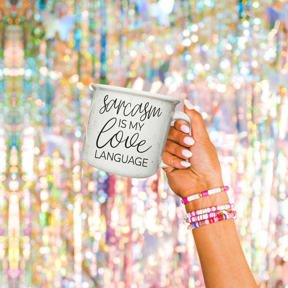 Sarcasm Is My Love Language 14oz Ceramic Mug