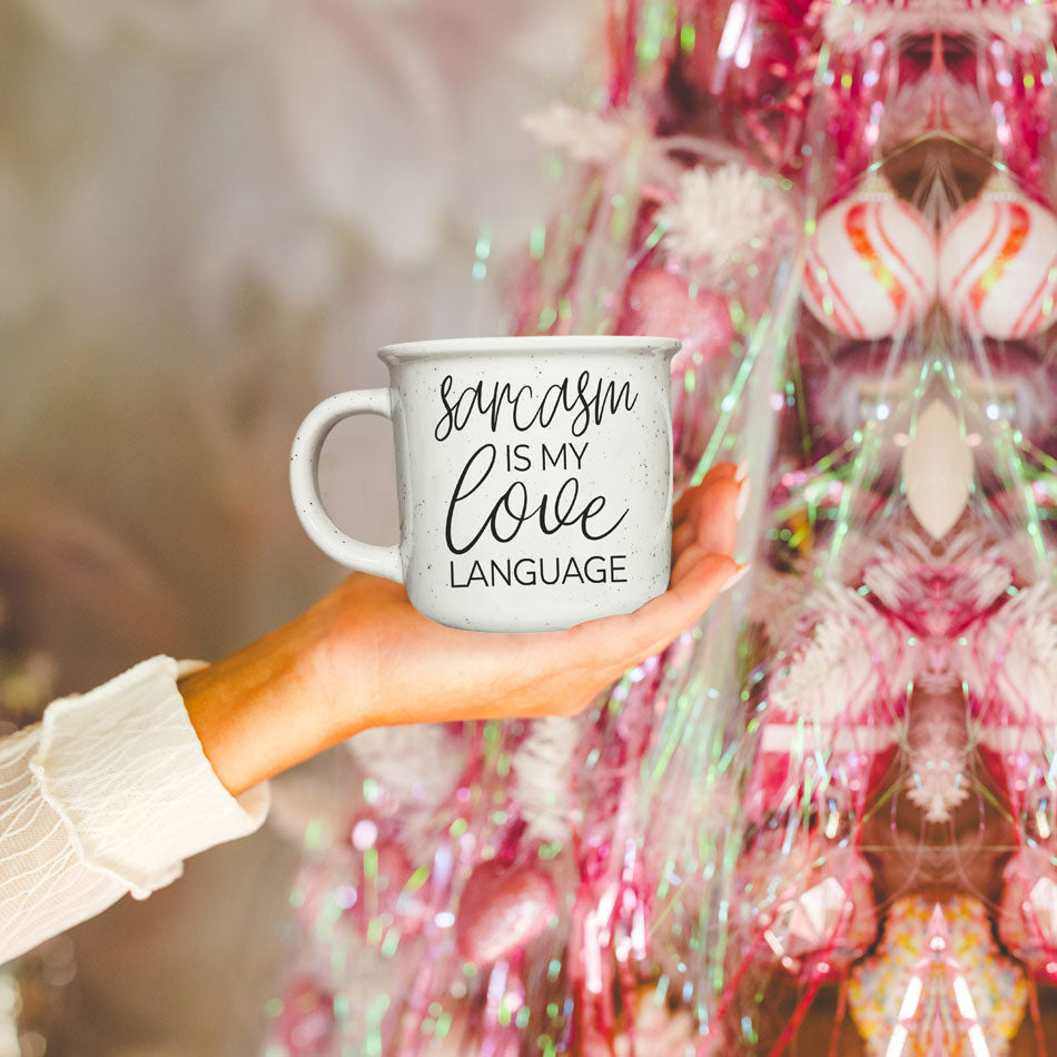 Sarcasm Is My Love Language 14oz Ceramic Mug