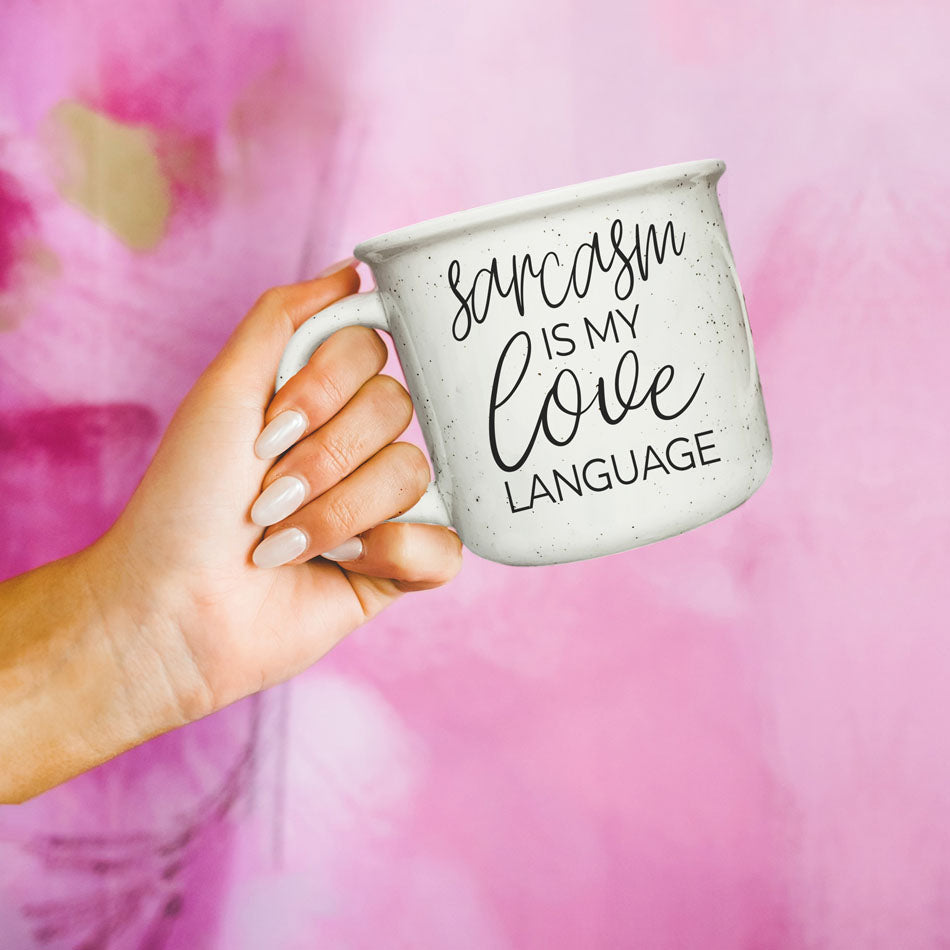 Sarcasm Is My Love Language 14oz Ceramic Mug