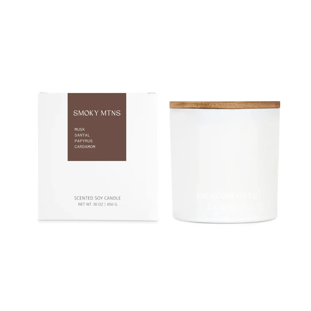 Smoky Mountain 3-Wick Soy Coconut Candle