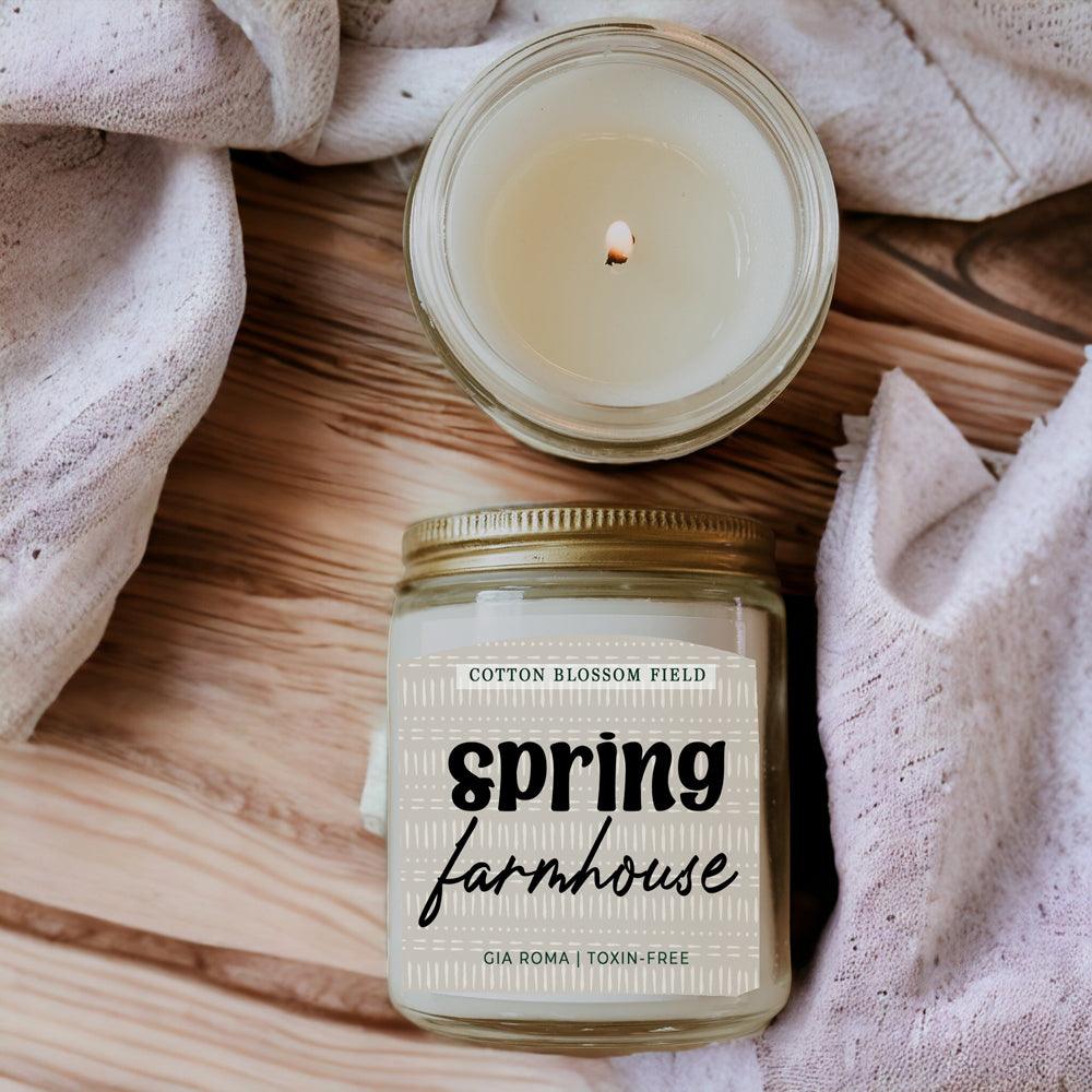 Cotton Blossom Candle - 9oz Soy Blend