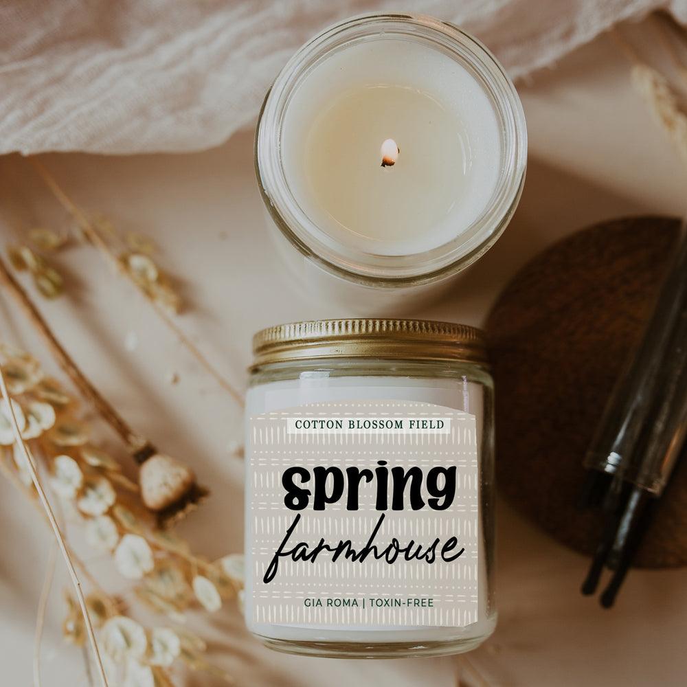 Cotton Blossom Candle - 9oz Soy Blend