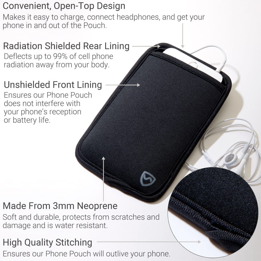 SYB Phone Pouch - EMF Radiation Shielding Phone Case